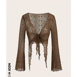 Women's Brown Blouse